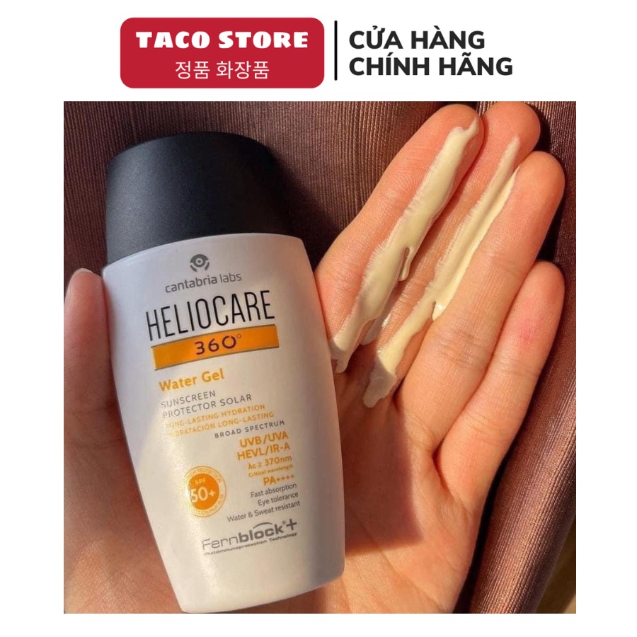 Kem Chống Nắng Quang Phổ Rộng Heliocare Water Gel/ Mineral/ Pigment/ Age Active Fluid 50ML