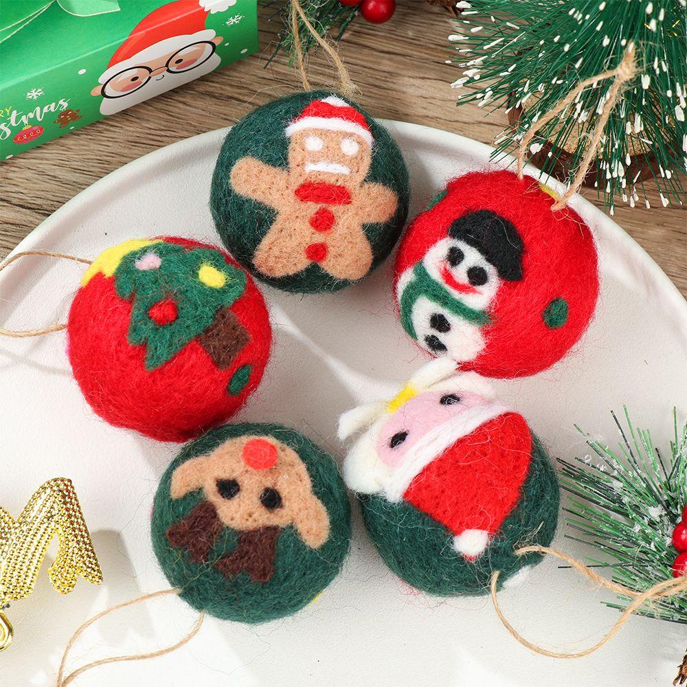 Phụ Kiện Treo Trang Trí Giáng Sinh Hình Tuần Lộc / Ông Già Noel