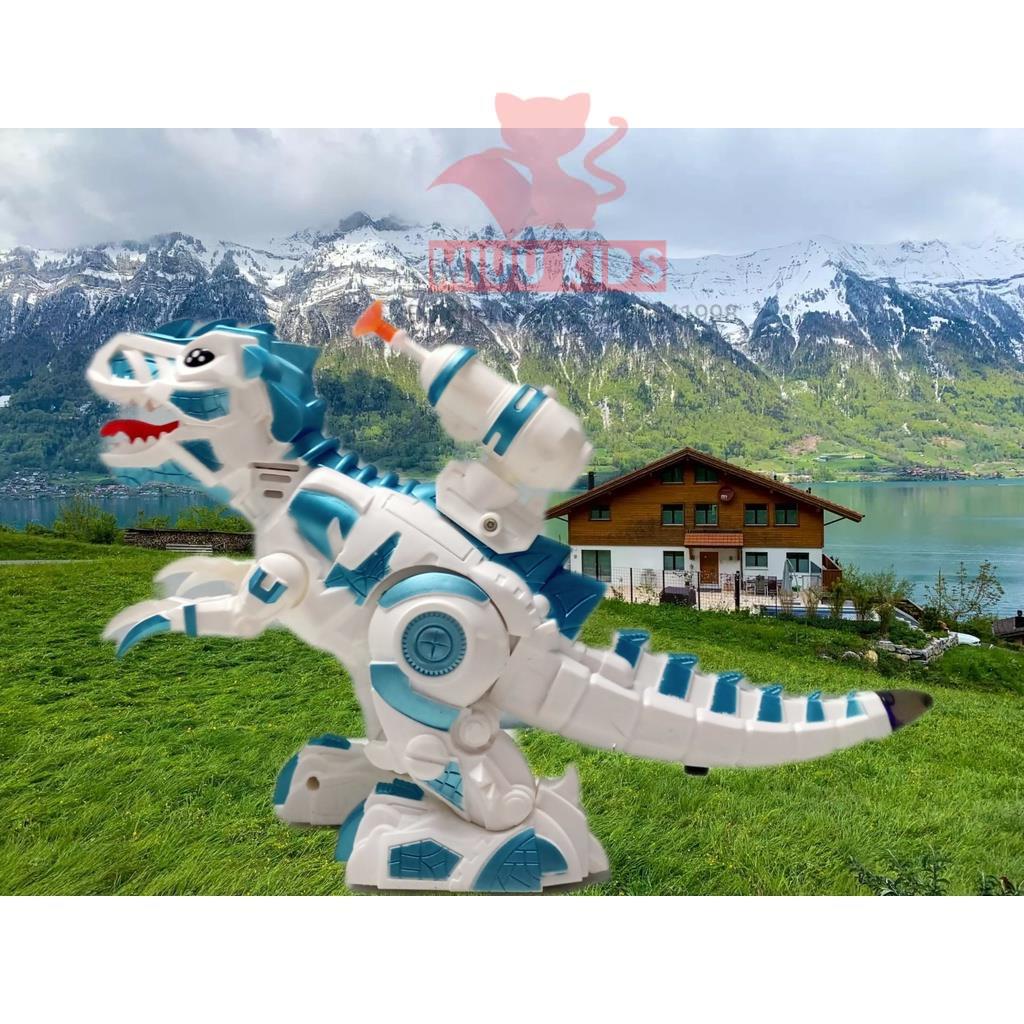 Robot_Tyrannosaurus  _Bắn Tên Di Động _  Có Thể Đi Bộ Thông Minh_ Gầm Hét Phát Nhạc