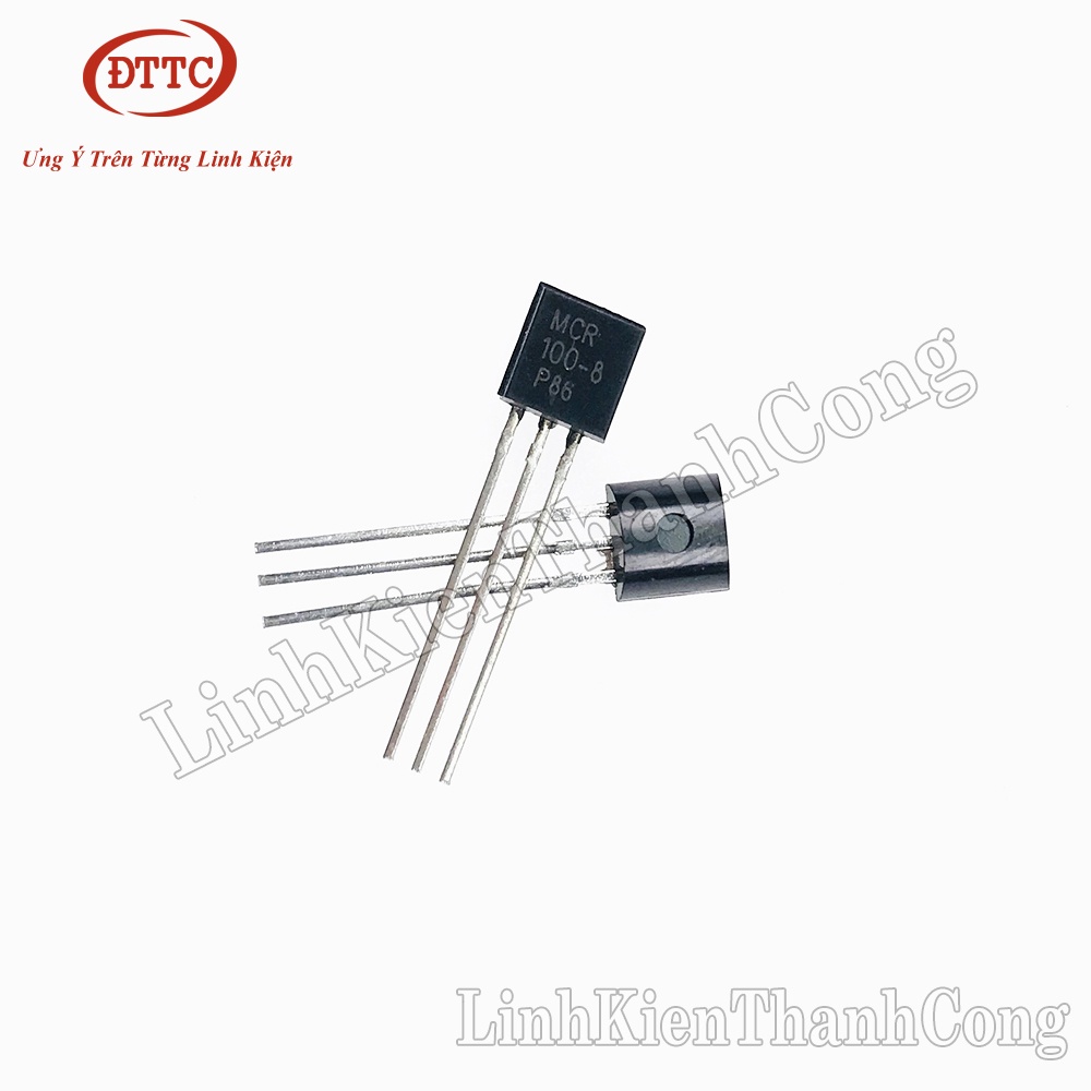 MCR100 MCR100-8 SCR 0.8A 600V TO92