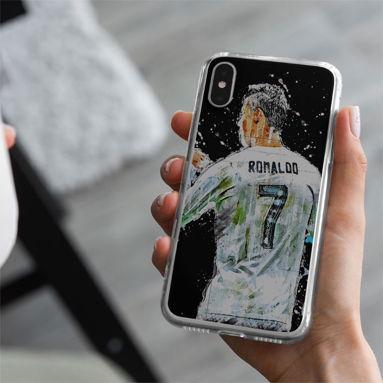 Ốp lưng iphone Sport Cristiano Ronaldo 1 Real Madrid legend  cho Iphone 5 6 7 8 Plus 11 12 Pro Max X Xr FOO20212076