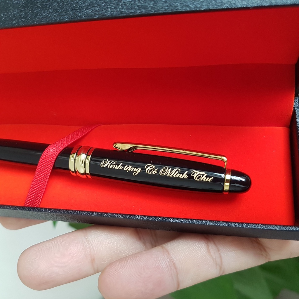 BÚT KHẮC TÊN  làm Quà tặng  Thầy cô, bạn bè...Tặng kèm hộp đựng