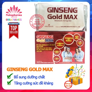 [KÈM QUÀ] Viên bổ nhân sâm Ginseng Gold Max Golden Health USA – Giúp tăng thể lực, nâng cao sức khỏe, bổ sung dưỡng chất