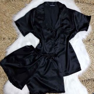 ĐỒ BỘ PIJAMA BÈO ĐÙI CHẤT VẢI PHI LỤA