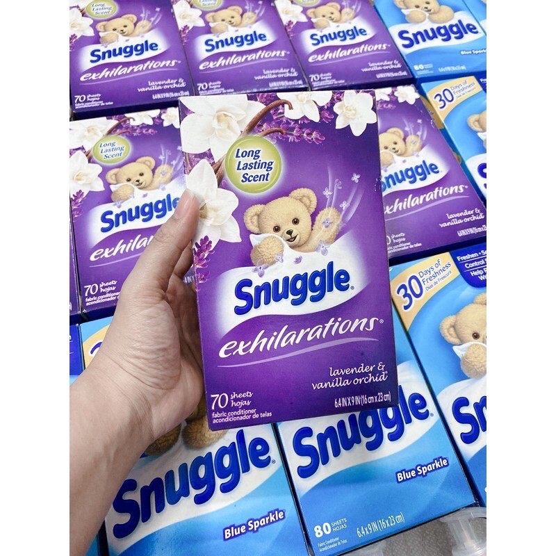 Giấy thơm quần áo snuggle