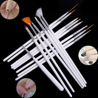 Bộ cọ 15 cây vẽ nail