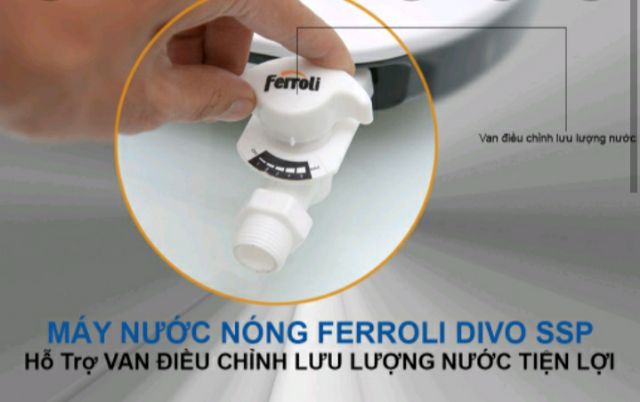 Van máy nước nóng trực tiếp Ferroli