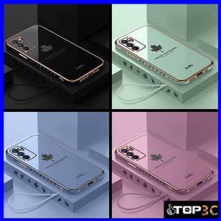 Ốp lưng OPPO A16 điện thoại in hình lá phong cho OPPO A16 FY