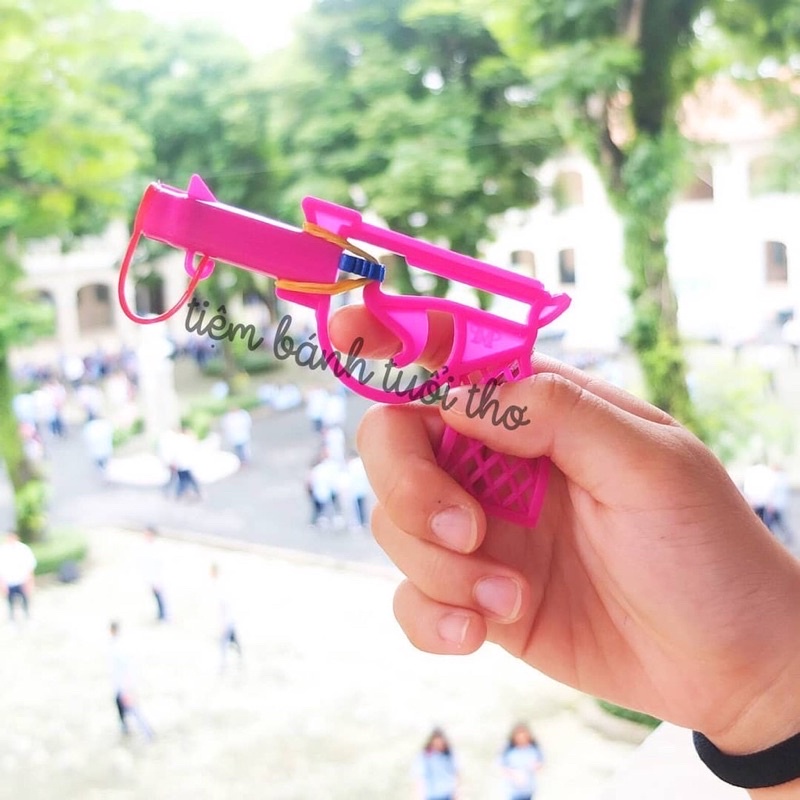 Set 12 Cây Súg Bắn Dây Thun, đồ chơi nhiều màu cho bé