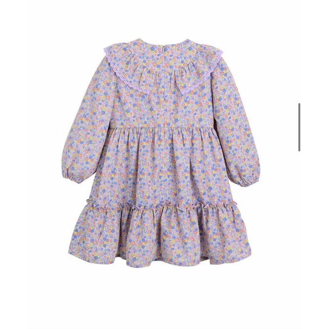 Váy curlysue Hoa tím vàng