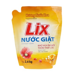 Nước giặt Lix Matic 2.6kg