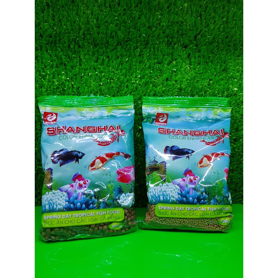 Thức ăn cá kiểng SHANGHAI 100g
