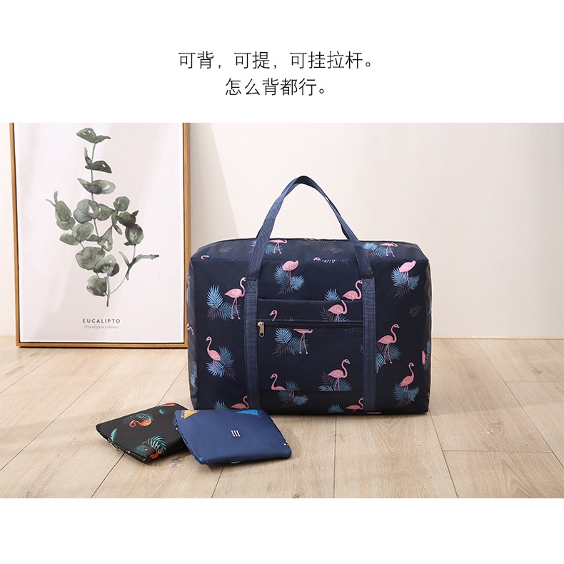 Túi Du Lịch Chất Dày Loại Tốt Chống Nước Pattern Xếp Gọn P2006
