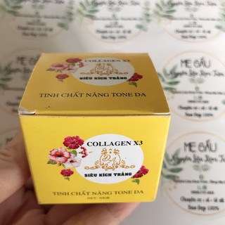 KEm kích trắng collagen X3
