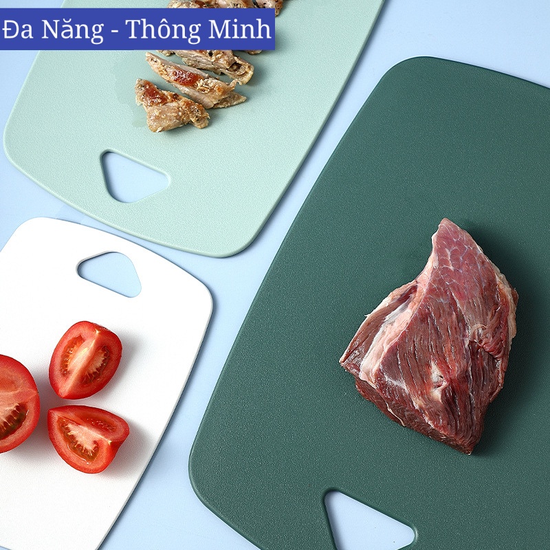 [GOSO] Bộ 3 Thớt Nhựa Kháng Khuẩn, Chống Trơn Trượt, Có 3 Kích Thước Khác Nhau (Giao Màu Ngẫu Nhiên)