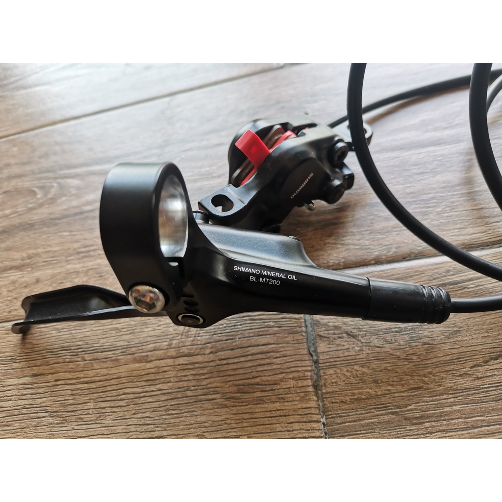 Thắng đĩa dầu xe đạp Shimano MT200 - Chính hãng Shimano