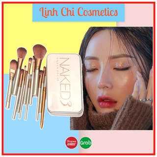 Bộ cọ trang điểm chuyên nghiệp 12 món