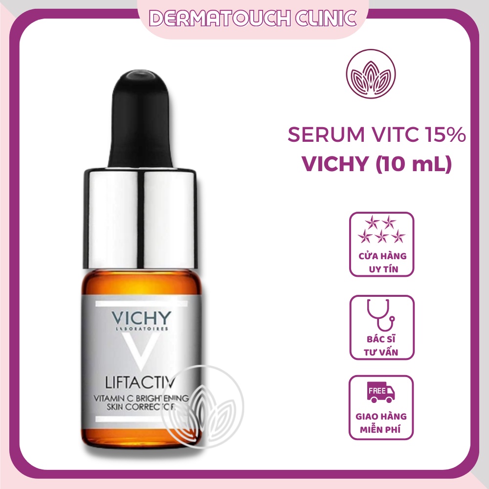 ✅[Chính Hãng] Serum làm sáng da và giảm nếp nhăn Vichy Liftactiv Vitamin C 15% (10mL)