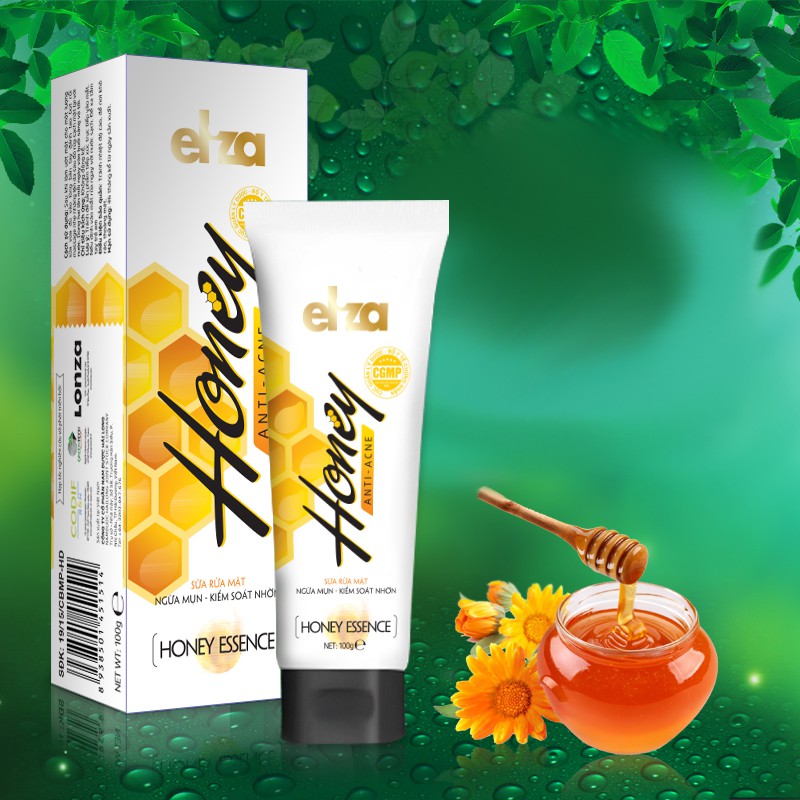 SỮA RỬA MẶT NGỪA MỤN HONEY 100G