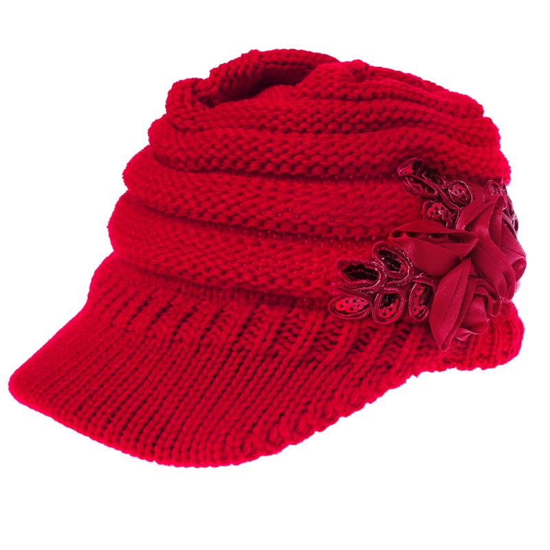 Mũ Beanie Dệt Kim Thời Trang Mùa Đông Cho Nữ