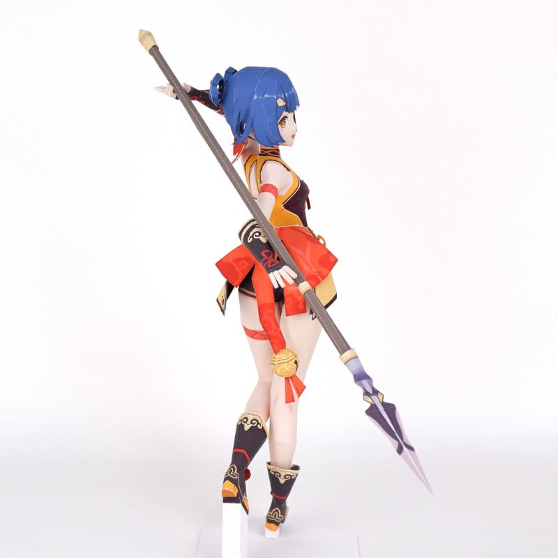 Mô hình giấy anime girl Anime Game Genshin Impact] Xiangling