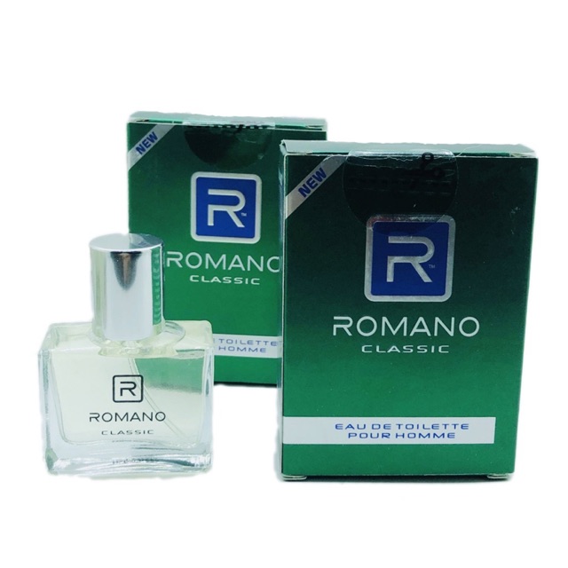 Romano Nước Hoa Romano Classic Xanh Lá Cao Cấp 15ml