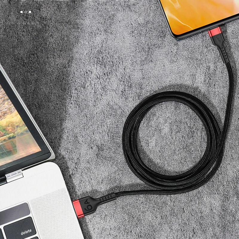 Dây Cáp Sạc Nhanh 1M/2M 6A Type-c Chất Lượng Cao Cho Huawei P30 P40 Pro 66W