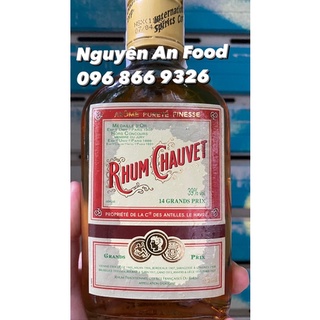 RHUM CHAUVET/ RUM LÀM BÁNH / NẤU ĂN - 170ML