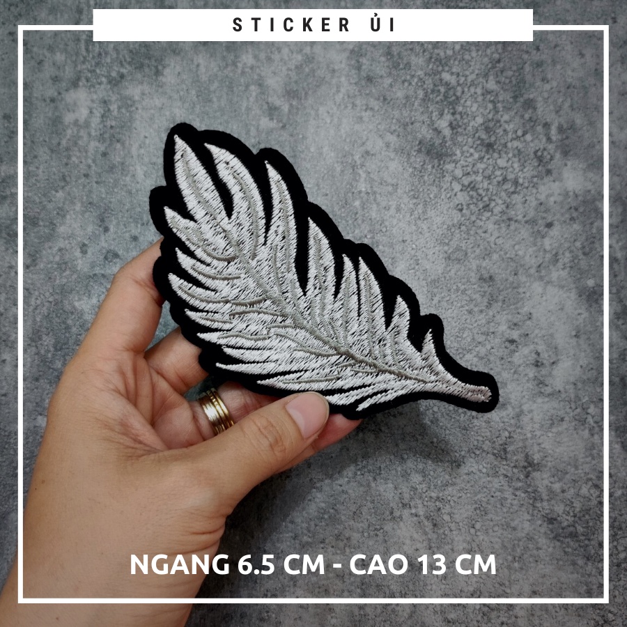 Sticker ủi áo hình thêu cao cấp -DÙNG LÀM BÔNG CÀI ÁO HAY HÌNH ỦI ÁO TRANG TRÍ VÁY, ĐẦM, ÁO DÀI HOẶC LÀM MIẾNG VÁ ÁO