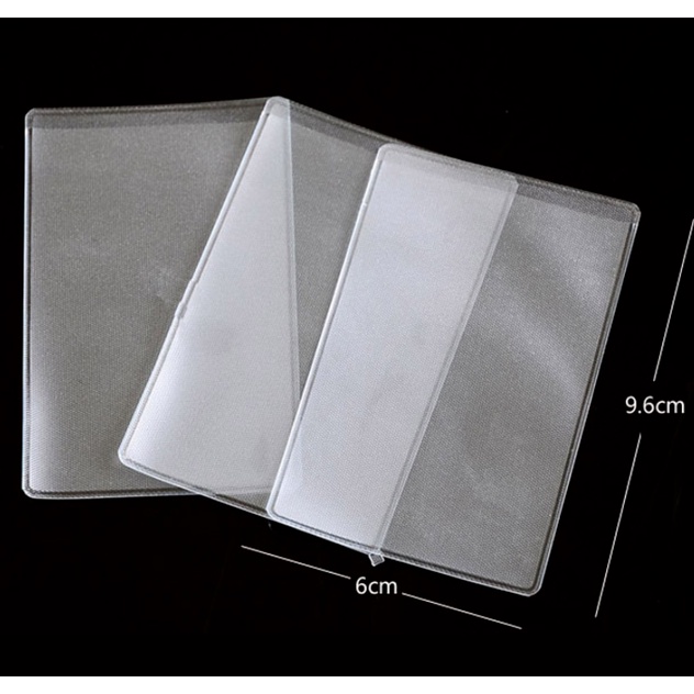 Vỏ đựng thẻ ID bằng PVC trong suốt kích thước tiêu chuẩn tiện dụng