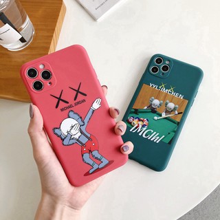 FKC Ốp điện thoại họa tiết Kaws dành cho IPHONE SE 2020 2 X XR XS MAX 7 8 PLUS 11 PRO MAX 7 7P 8 PLUS 52 Q2