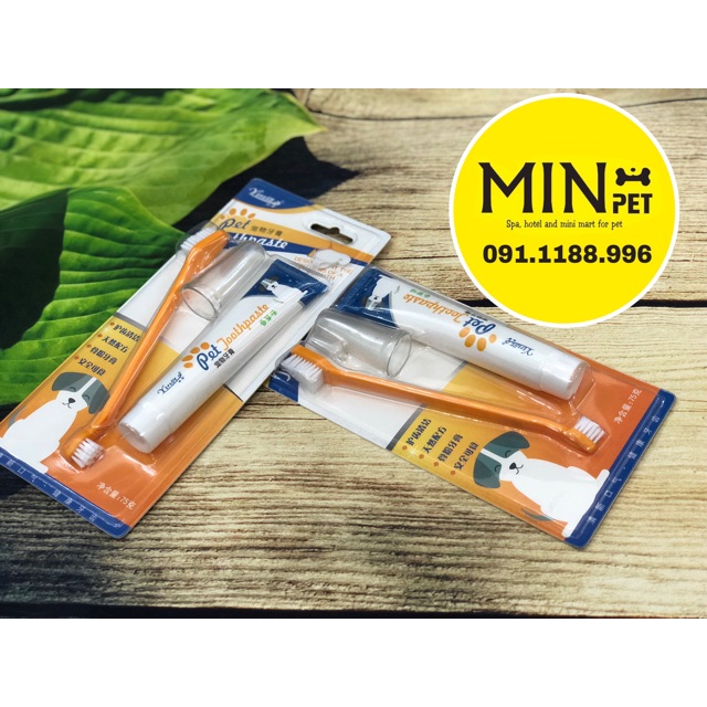 Set bàn chải + kem đánh răng
