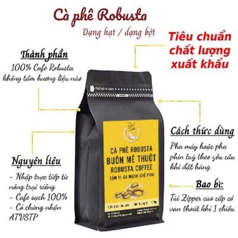 Cà phê rang xay Culi nguyên chất 100% Buôn Ma Thuột Đăk Lăk
