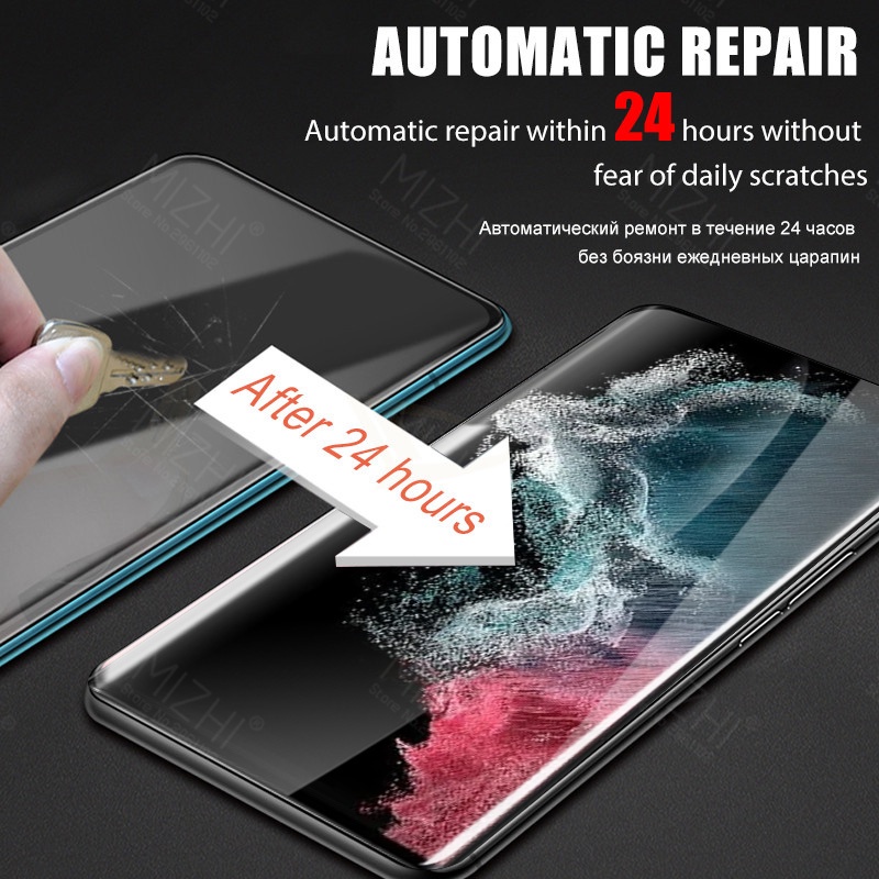 6 in 1 Hydrogel Film For Samsung S22 Ultra Screen Protector Films For Samsung Galaxy S22 Plus S22Ultra
