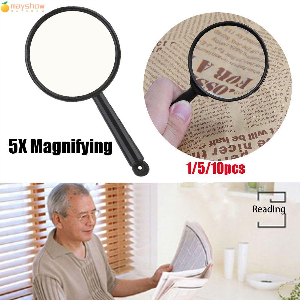 1/ 5/ 10 Kính lúp mini 5x25mm bỏ túi tiện dụng