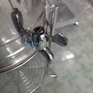 Vòi bình lọc nước, bình đá thau mạ crom