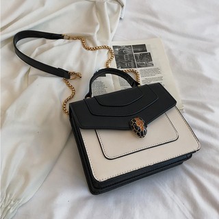 [HOT] Túi xách nữ E.M.O đầu rắn đeo chéo đeo vai cao cấp kèm khăn lụa