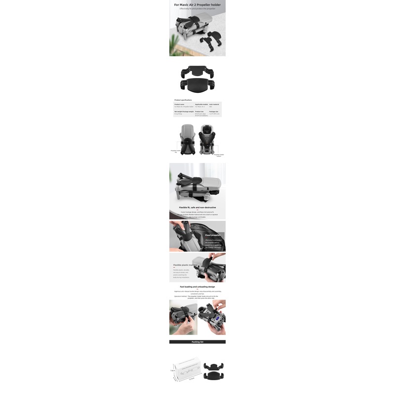 Bộ Phụ Kiện Cố Định Cánh Quạt Cho DJI Mavic Air 2/air 2S/DJI MINI 3 PRO