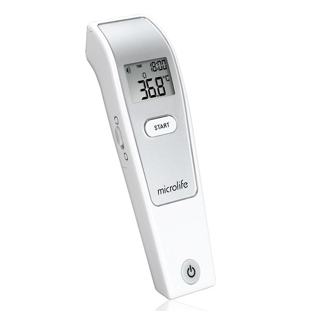 Nhiệt kế điện tử hồng ngoại Microlife đo trán, đo nhiệt độ phòng và nước
