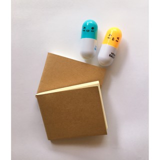 Sổ tay ghi chép bỏ túi bìa kraft size 7x9cm