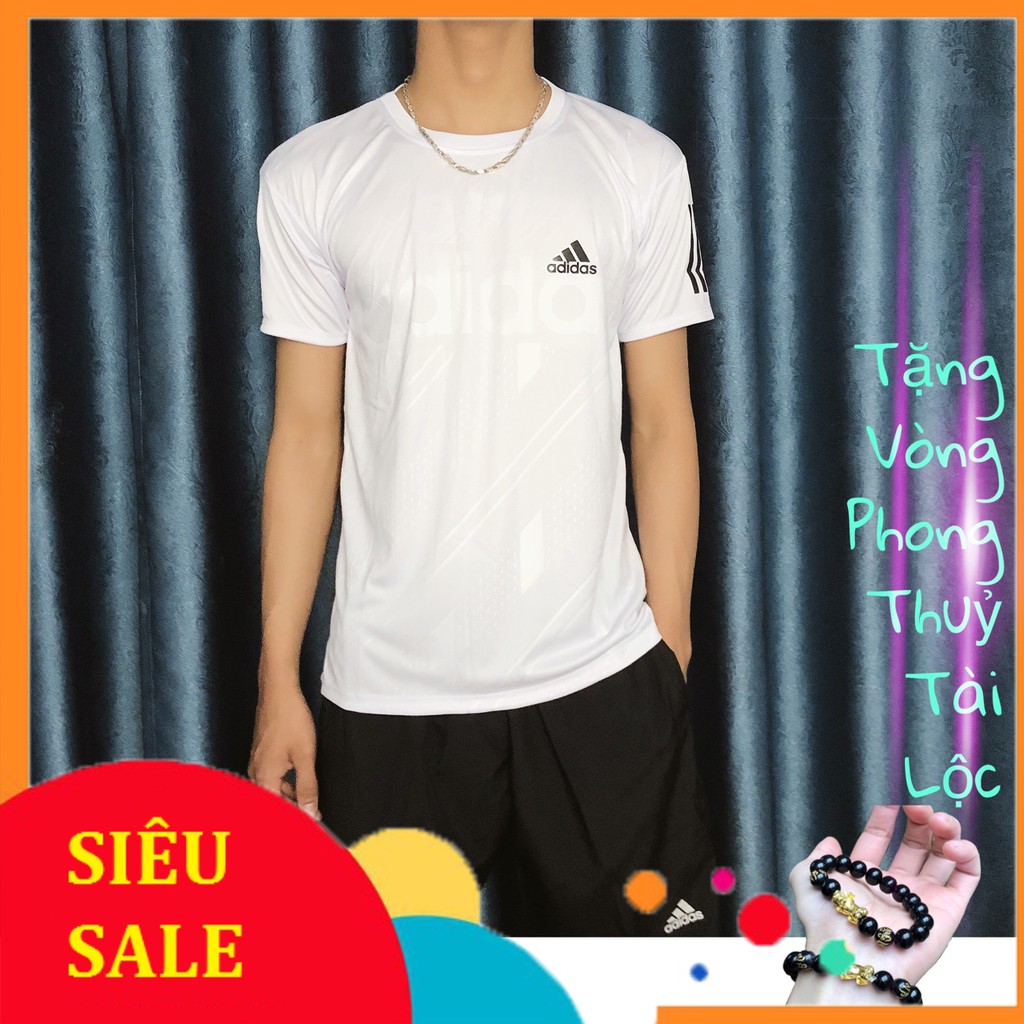 Bộ Thể Thao Nam Adidas Cộc Tay, Bộ Hè Nam chất liệu thun lạnh mềm mịn Hót 2021-HN96