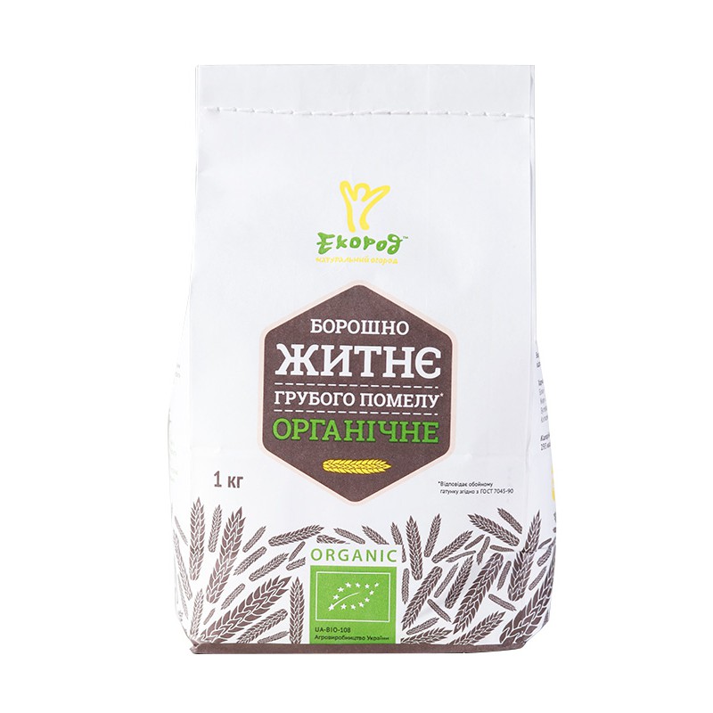 Bột lúa mạch Ecorod Organic Rye Flour gói 1kg