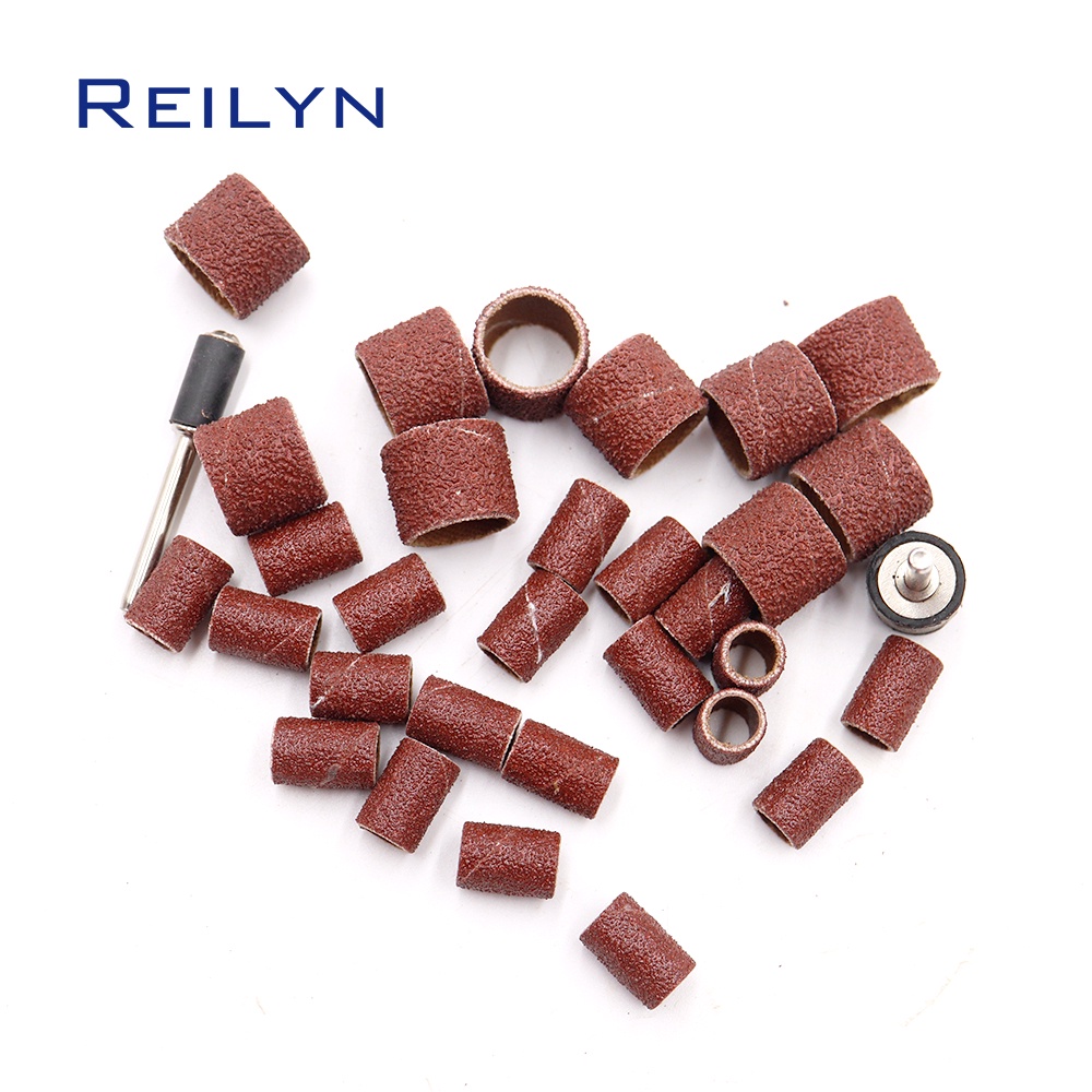 30 Chiếc 80 Chiếc# Bộ Dụng Cụ Đánh Bóng Móng Tay Dạng Vòng Tròn Chuyên Dụng Cho Chế Biến Gỗ