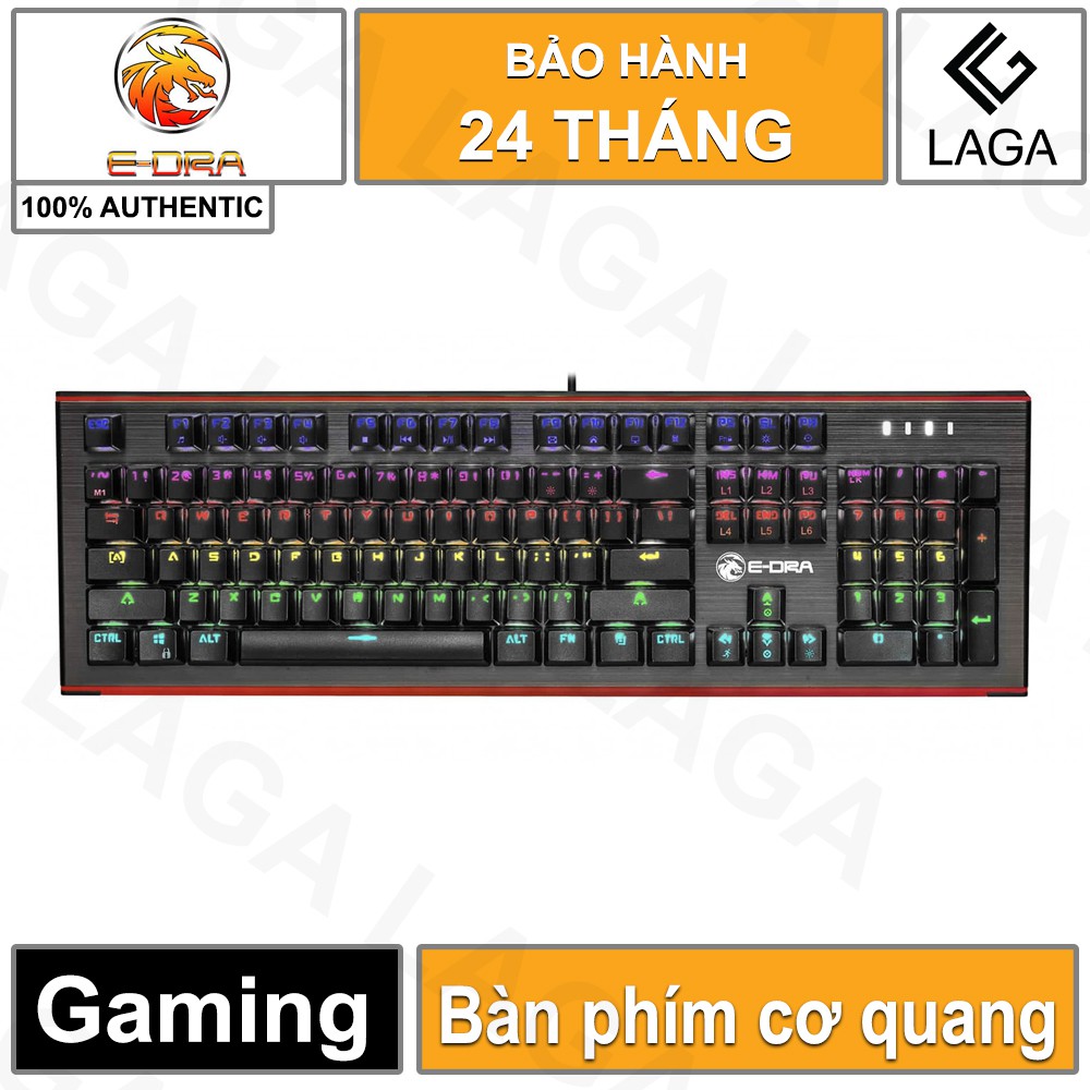 [Mã 33ELSALE hoàn 7% đơn 300K] Bàn Phím Cơ Gaming E-Dra EK307