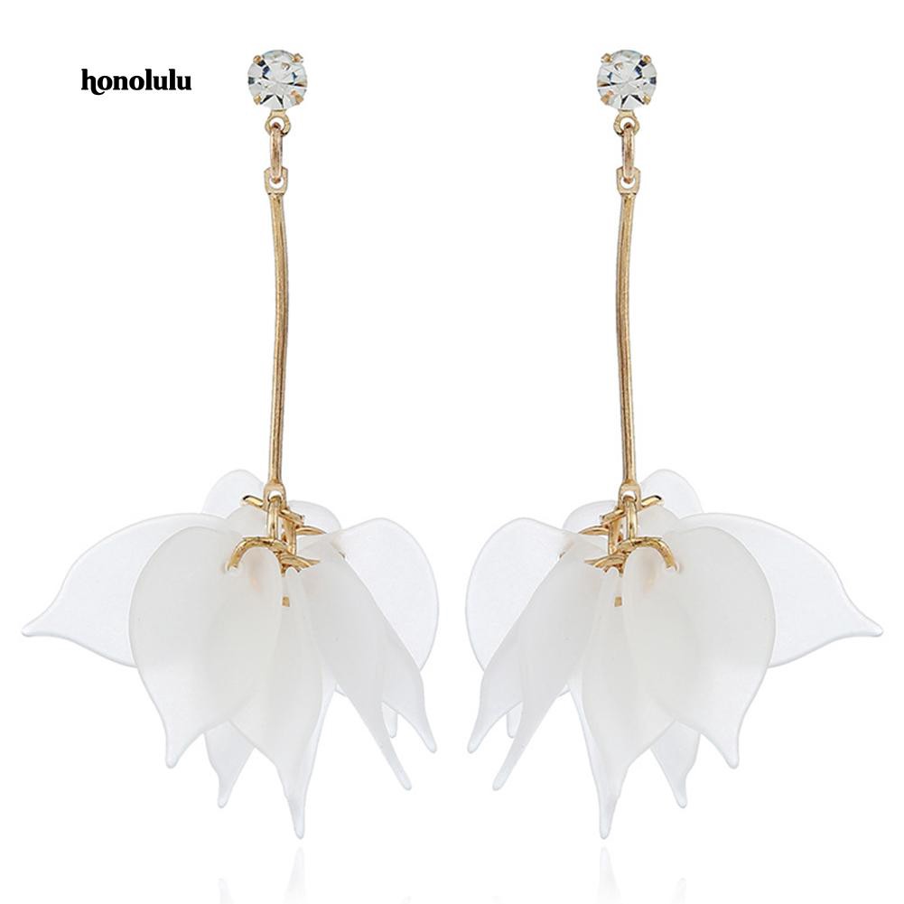 Bông Tai Hoa DáNg DàI ThờI Trang