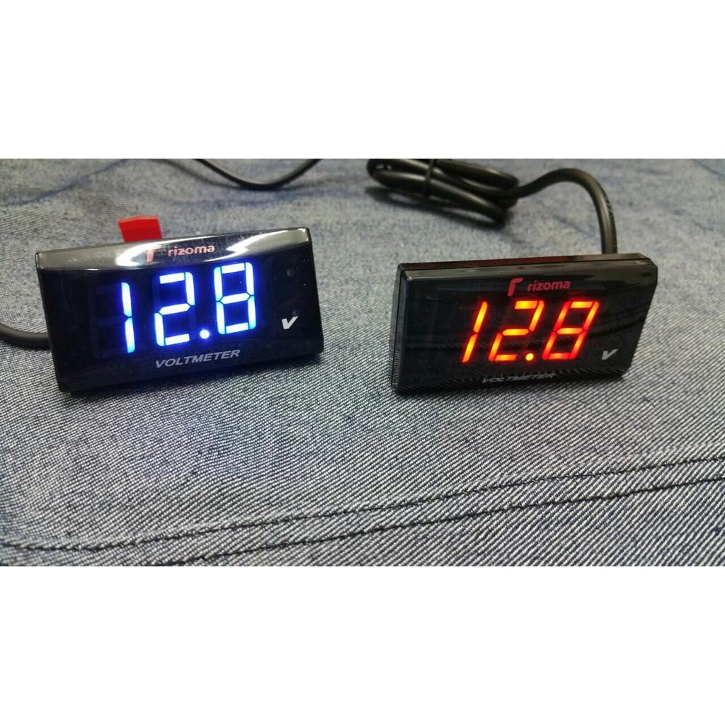 ĐỒNG HỒ BÁO BÌNH ACQUY XE MÁY 12 VOl CHỐNG NƯỚC TUYỆT ĐỐI