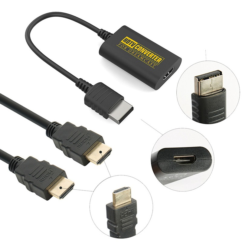 Cáp Chuyển Đổi Từ Xbox Sang Hdmi 1080p Hd Hdmi Cho Nintendo N64 / Snes / Ngc