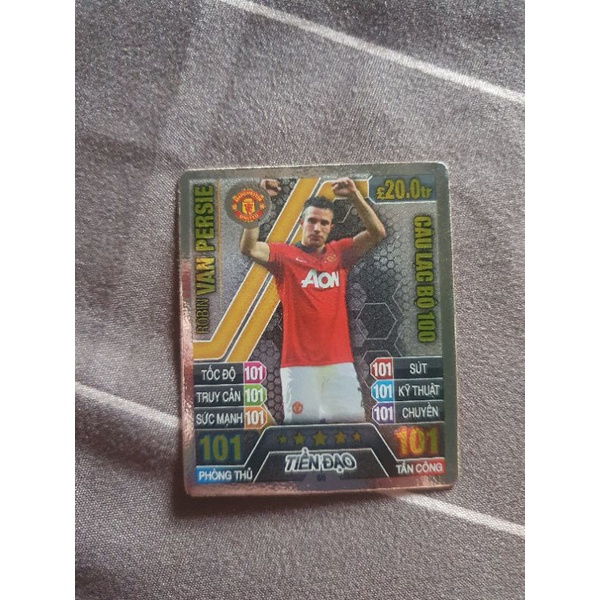Thẻ câu lạc bộ 100 ROBIN VAN PERSIE