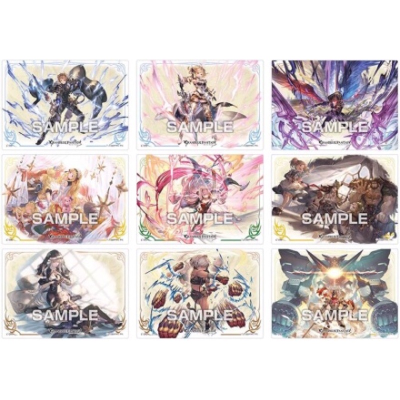 Thẻ nhân phẩm Granblue Fantasy Clear Card Collection Gum 5