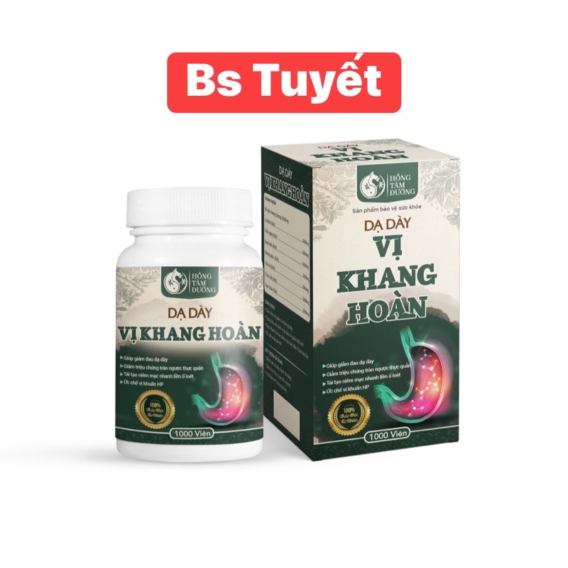 Dạ dày Vị Khang Hoàn - Hỗ trợ điều trị trào ngược dạ dày thực quản, viêm loét dạ dày tá tràng
